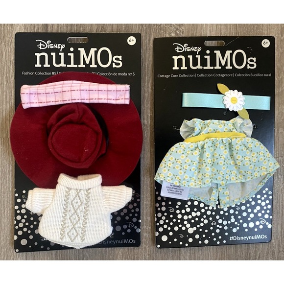 Disney Other - Disney nuiMOs Collection #5 Knit Sweater Hat Scarf Cottage Core Dress NEW Outfit